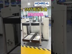 Vollautomatisches PCB-Ladegerät und -Ladegerät Dual Track mit LED-Touchscreen SMEMA-Schnittstelle