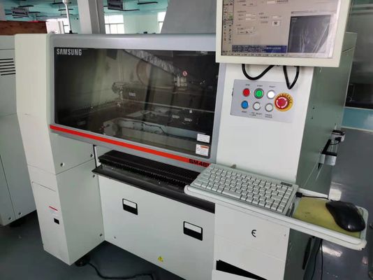 Hanwha-Samsung-PCB-SMT-Pick-And-Place-Maschine Hochgeschwindigkeits-Automatik aus zweiter Hand