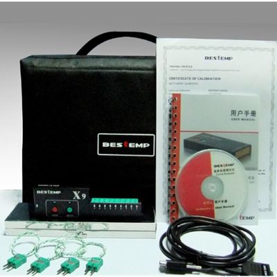 Bestemp Thermocouple SMT-Wärmeprofiler für Rückflussöfen 6 Kanäle