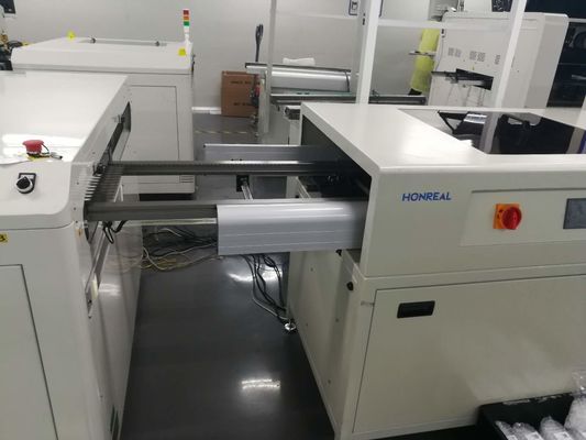 Verknüpfung von Teleskop-PCB-Handling-Conveyor-Absenkungstor für SMT-Leitung