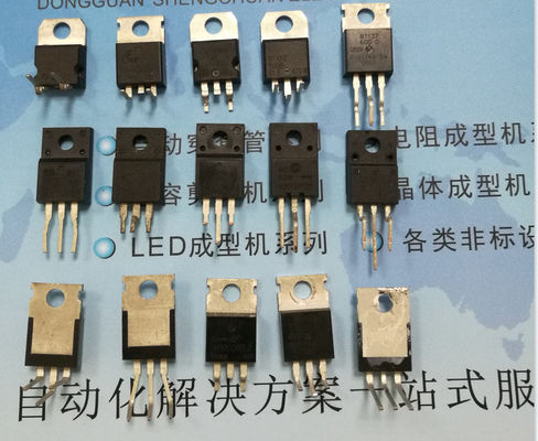 MOS-Rohrkondensator Blei schneidende Biege-Maschine zur Formung von Thyristor-Löschen