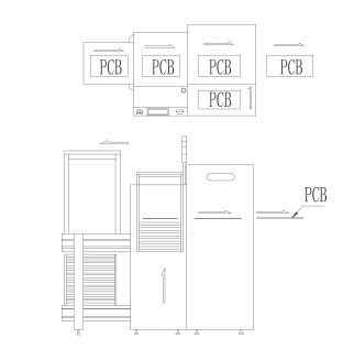 Vollautomatische PCB-Lademaschine Vakuumsuction für Smt-Linie