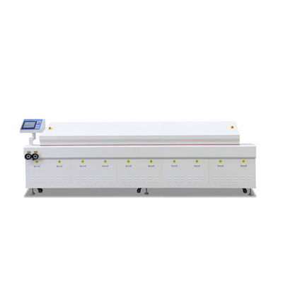 8 Zone SMT Rückflusslöschmaschine mit Touchscreen-PLC-Steuerung