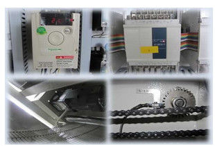 Industrielle SMD SMT Rückflusslösemaschine PLC-Steuerung 400 mm PCB-Breite