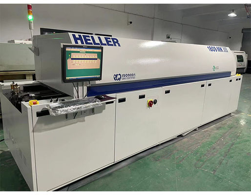 Verwendet Heller 1809 MK5 SMT Rückflussofen Mark V-Serie Rückflusslöschmaschine
