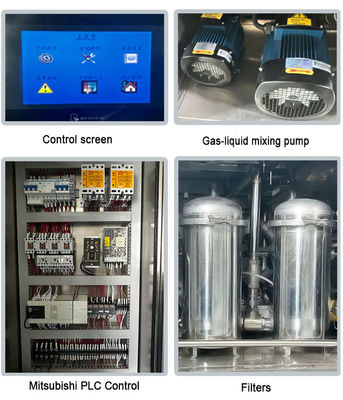 Elektrische Schablonenreinigungsmaschine 50L Kapazität 30-60L/Min DI Wasser