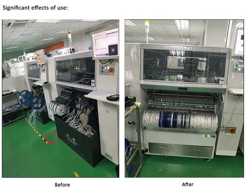Automatische Splice-Treiber-SMT-Tape-Schneidemaschine für SAMSUNG LED-Montagelinie